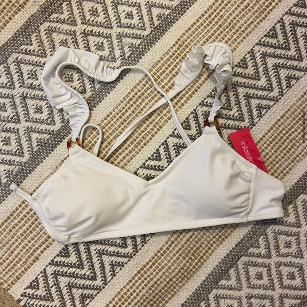 Target White Bikini Top